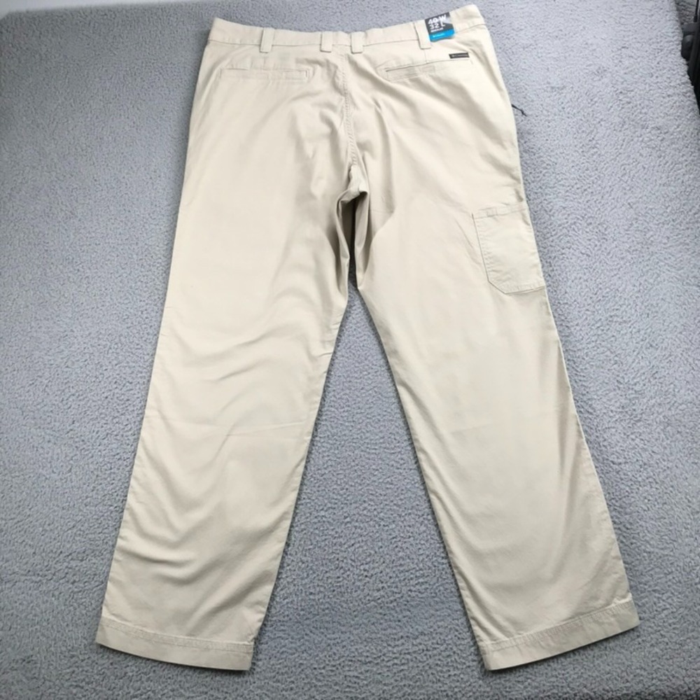 COLUMBIA Pants Mens Size 40x31 (Tag 40x32) Flex‎ ROC Straight Leg Omni-Shade NEW - Picture 3 of 16